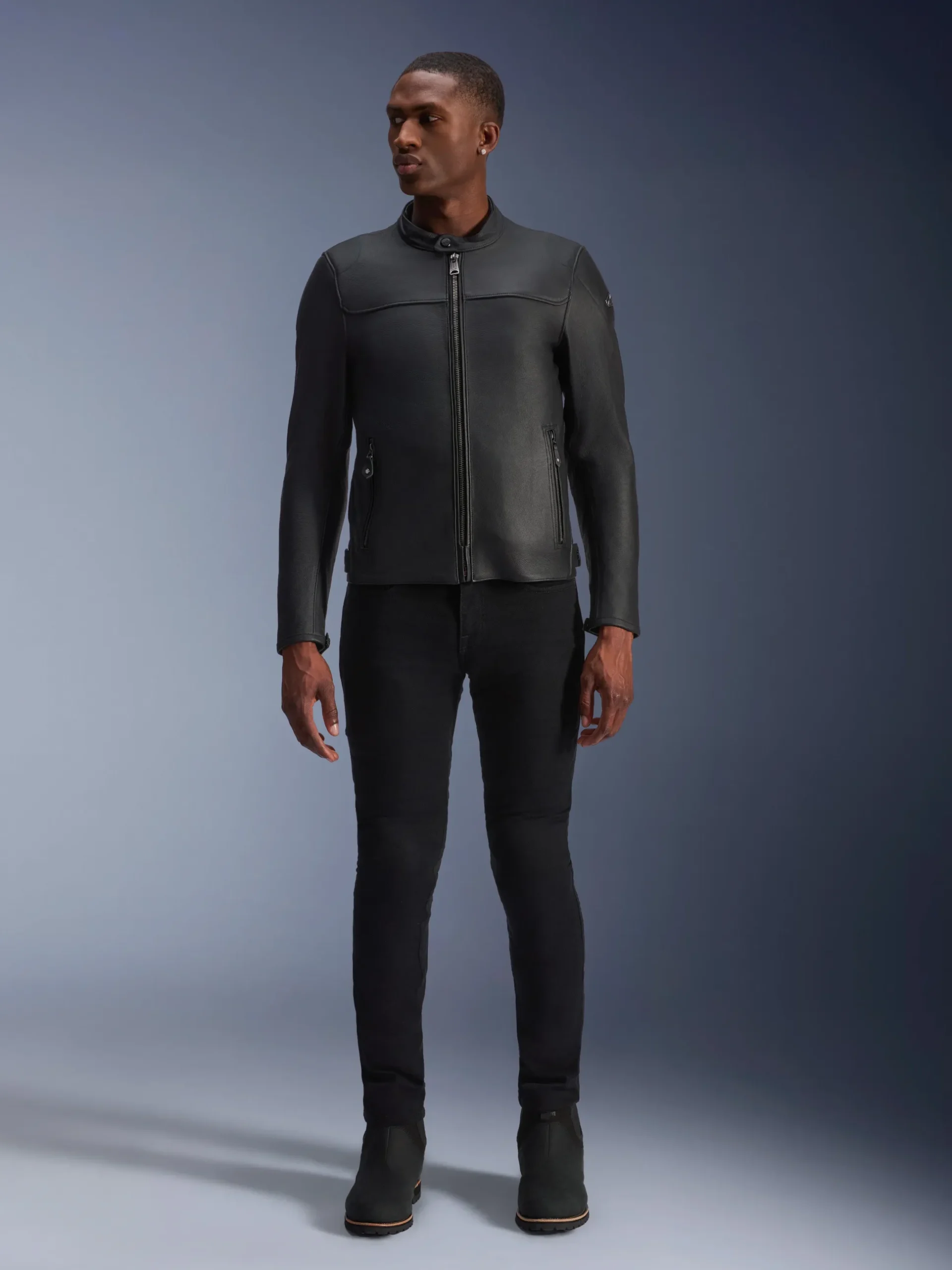 Blacktrack Lederjacke