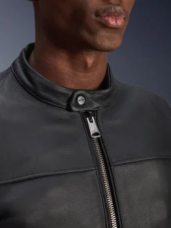 Blacktrack Lederjacke