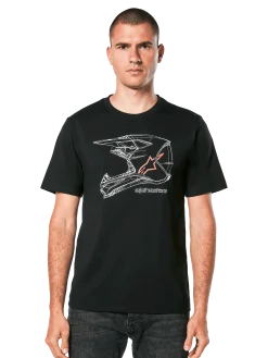 CSF T-Shirt MX Helm