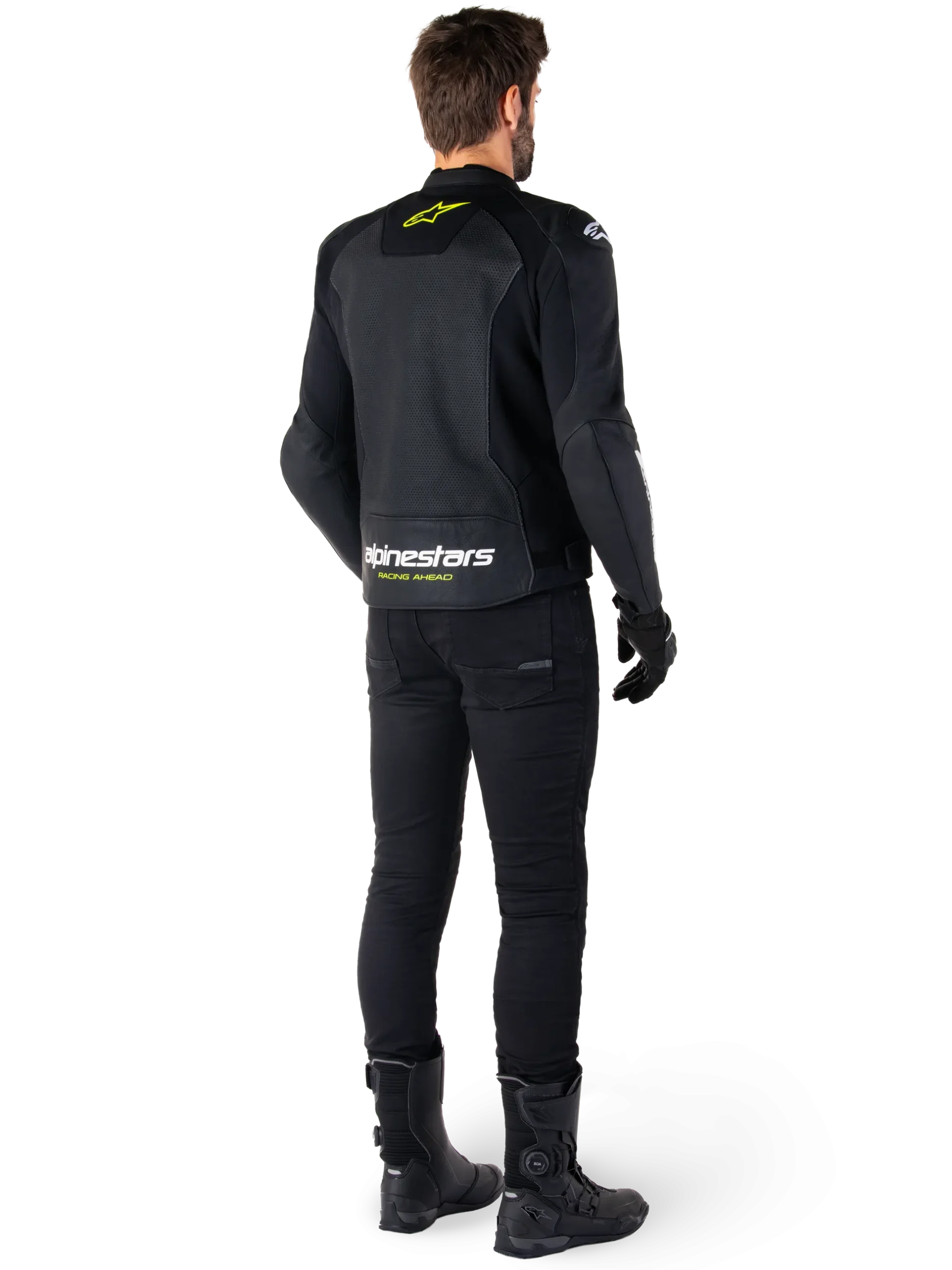 Faster V3 Airflow Lederjacke
