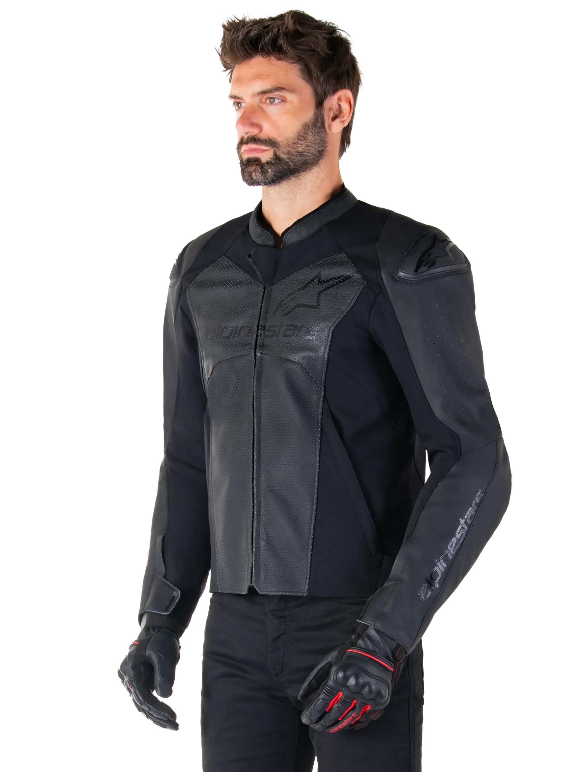 Faster V3 Airflow Lederjacke