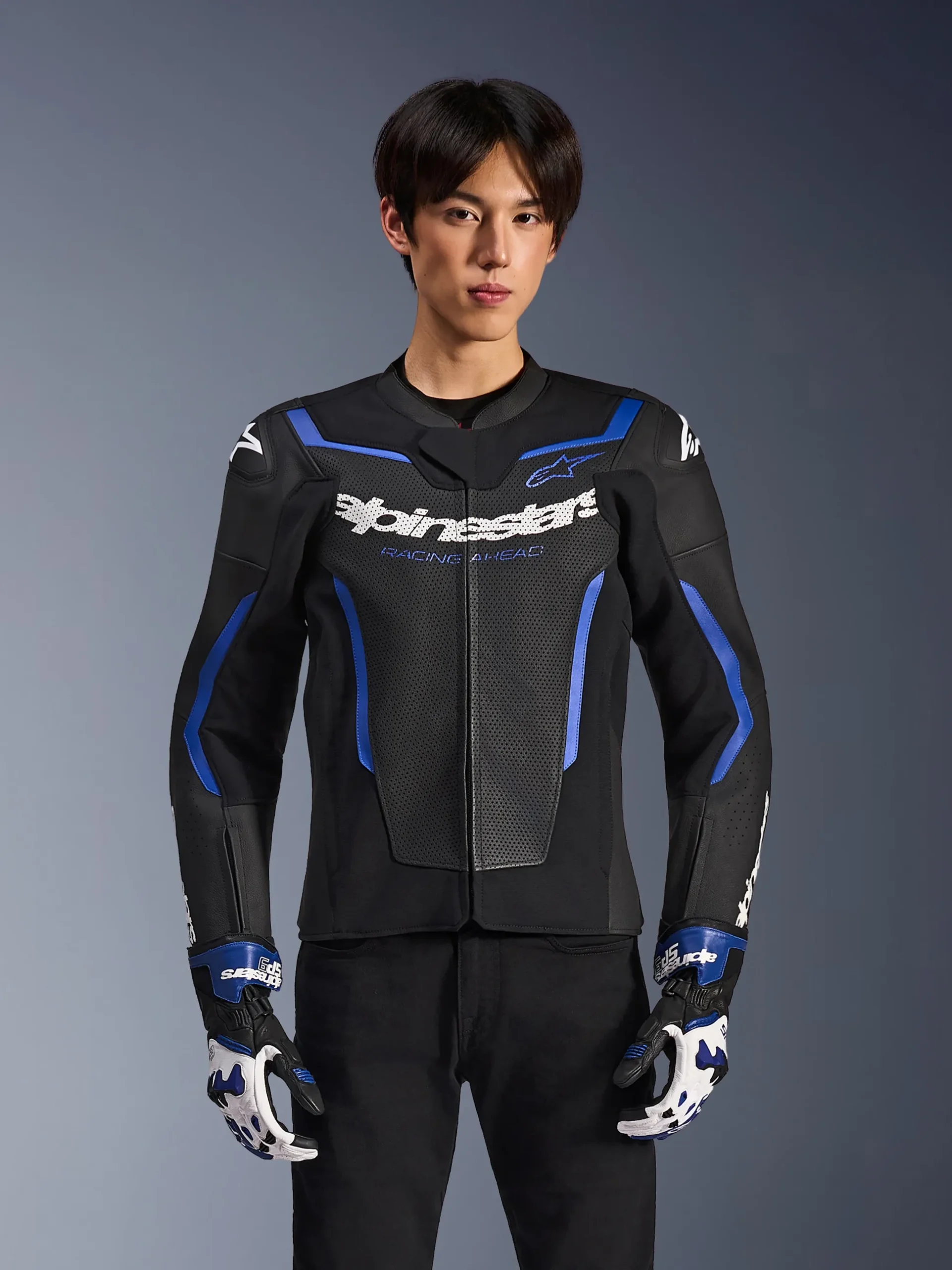 GP Force V2 Airflow Lederjacke