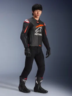 GP Plus R V4 Airflow Lederjacke