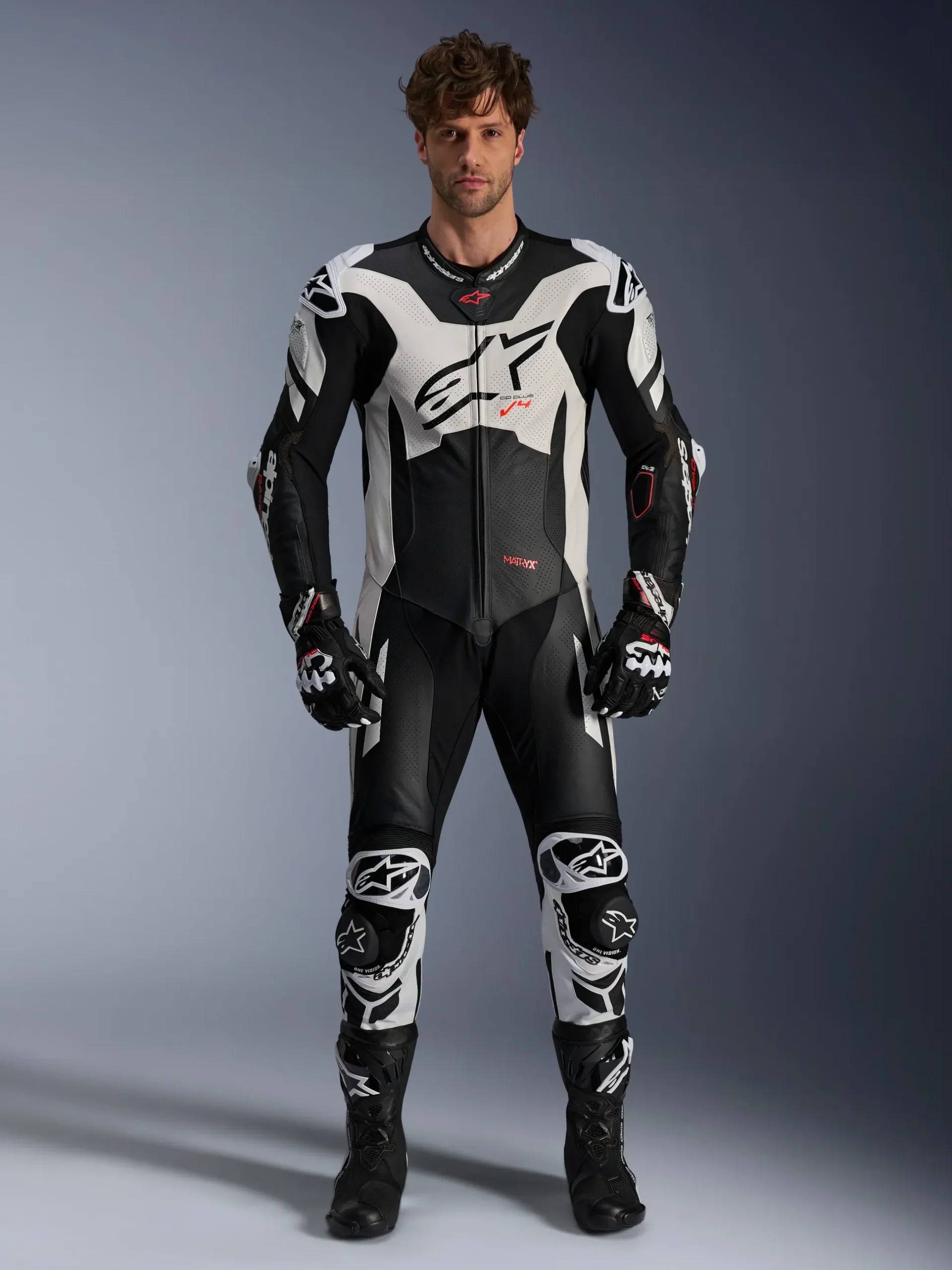 GP Plus V4 Sprint Lederkombi 1-Teiliger