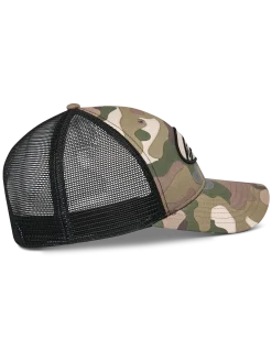 Oblique Camo Trucker-Hut